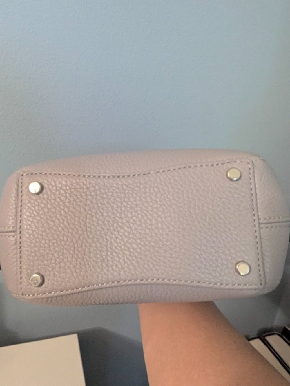 NWOT Kate Spade Light Gray Mini Bag - Picture 12 of 16